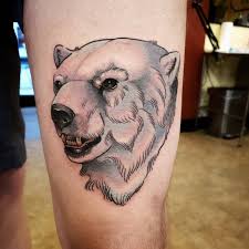 Polar Bear Tattoo Polar Bear Tattoo Bear Tattoo Designs Bear Tattoos