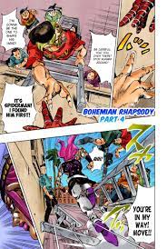Kalrim Frosthill on X: I am unbelievably excited for when JOJO Stone  ocean's bohemian rhapsody is adapted. Mickey mouse, Spider-man. I can't  wait to see how localization changes it all up t.coB5JrY51jgE 