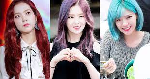 Is this really the message your hair color sends? 30 Female Idols Who Totally Rock Bright Hair Colors Koreaboo