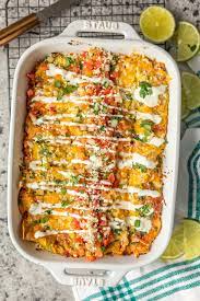Salsa Verde Chicken Enchiladas The Cookie Rookie