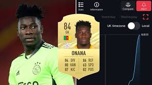 In the game fifa 21 his overall rating is 84. Andre Onana S Fifa 21 Ultimate Team Card Skyrockets In Price