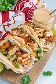Maybe you would like to learn more about one of these? Easy Shrimp Tacos With Pineapple Chipotle Sauce Recipe Spicy Shrimp Tacos Cooking Recipes Shrimp Tacos Easy