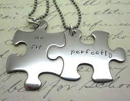 Check spelling or type a new query. Puzzle Piece Couples Necklace Set Hand Stamped Custom We Etsy Puzzle Piece Necklace Couple Necklaces Puzzle Pieces