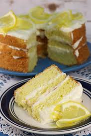 Italian Lemon Cream Cake Recipe Lemon Cream Cake Desserts Popular Desserts