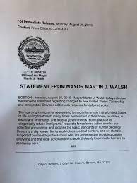 General task 1 informal letter samples. After Receiving Denial Letters Immigrants Fear End Of Medical Deferral Program Wbur News