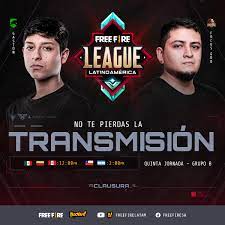 Players freely choose their starting point with their parachute, and aim to stay in the safe zone for as long as possible. Free Fire Latam On Twitter Recuerda Que A Las 12 00 P M Hora Mexico Tienes Una Cita Con Nosotros Para La Quinta Jornada Del Grupo B De La Freefireleague Sintonizanos A Traves