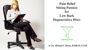 Find out how to get started, and how exercising can relieve pain. Degenerative Disc Disease How To Sit For Pain Relief Youtube