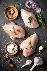 Maybe you would like to learn more about one of these? Raw Chicken Fillet With Spices Stock Photo Containing Above And Black Meat Food Styling Raw Food Recipes Food Photo