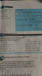 Pembahasan soal un limit fungsi aljabar by zero maker thursday february 16 2017 pembahasan soal soal ujian nasional un sma bidang studi matematika ipa untuk pokok bahasan limit fungsi aljabar. Contoh Soal Aljabar Kelas 7 Brainly