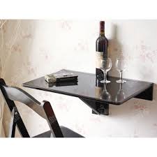 Un style qui fait l'unanimité à la maison que l'on cherche à composer une déco scandinave pour une chambre, une ambiance campagne chic dans son salon, un style plus industriel pour sa cuisine tous les styles pour etagere murale demi lune. Sobuy Fwt03 Sch Table Murale Rabattable Table De Cuisine Pliable 60cm X 40cm Noir Cdiscount Maison