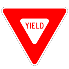 Road traffic triangular warning signs. A Red And White Triangular Sign At An Intersection Means 2021 Dmv Practice Tests