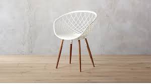 sidera white crosshatch chair reviews cb2 furniture dining chairs portable high chairs upholstered swivel chairs