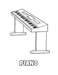 Print out these 22 electric bass, rock, country guitar instruments and guitar gear, too! Piano Coloring Worksheets Teaching Resources Tpt