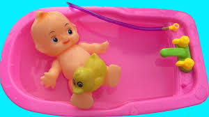 If you are one of those people who lives in constant fear you are going to have a lsd. Baby Doll Bathtime Pretend Play For Children How To Bath A Baby Doll Youtube