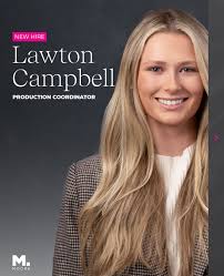 We offer a warm Moore welcome to Lawton Campbell! As Production  Coordinator, Lawton's project management skills ensure the smooth execution  of our client campaigns. She streamlines workflows and creates efficiencies  with style