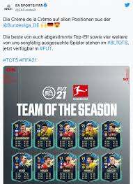 Spend your league points along the path to claim various tots starter players and resources. Fifa 21 Bundesliga Tots Voting Prediction Mit Lewy Haaland
