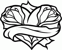 100% (3 votes) step 1. Easy Heart And Rose Drawing Novocom Top