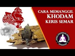 Kali ini saya akan membagikan kepada para pembaca setia kwa amalan memanggil khodam,dan dengan membaca bismillahhirrahmanirrahim saya izazahkan amalan ini dengan iklas kepada para pembaca yang berminat mengamalkannya. Cara Memanggil Khodam Keris Semar Mesem Tanpa Puasa Dan Sholat By Guru Paranormal