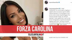 Quando l'ho scoperto sono scoppiata a piangere. Carolina Marconi Taglia I Capelli Prima Della Chemio Passera L Importante E La Salute