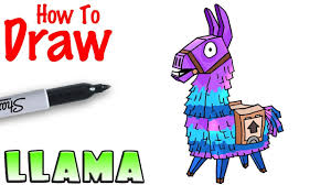 How to draw fortnite unicorn llama youtube. How To Draw The Llama Fortnite Youtube