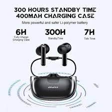 🎧 Awei T52 ANC Wireless Bluetooth Earbuds – Dual Noise Cancellation | 34H  Battery | Bluetooth 5.3 | IPX4 Water Resistant TECHEXBDonline shop  bangladeshothoba.com | Othoba.com