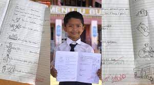 Maybe you would like to learn more about one of these? Tak Punya Printer Siswa Kelas 1 Sd Gambar Tulis Materi Sekolahnya Sendiri