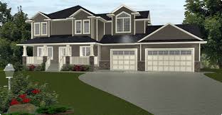 Walkout basement house plans for a sloping building site creates an opportunity for unique features such as access to the backyard from the basement and more natural light. 2 Storey House Plans By Edesignsplans Ca
