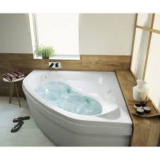 Baignoire Balneo Avec Tablier Angle L 140x L 140 Cm Allibert Balneomix En 2019 Carrelage Salle De Bain Baignoire Et Salle De Bain