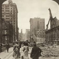 I believe they are making a point about how it is cringey to say something like open teleport, during a potential tragedy, such as an earthquake. San Francisco 1906 San Francisco Earthquake Photo Old Pictures