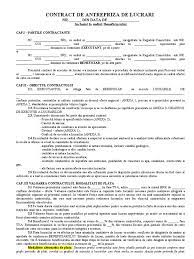 Prezentul contract se încheie între: Contract Executie Lucrari De Constructii