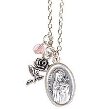 The ideal gift for confirmation candidates. Amazon Com St Therese Of Lisieux Necklace Catholic Confirmation Gift For Girls Handmade