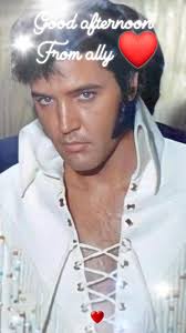 Good afternoon my friends have a beautiful day with our gorgeous Elvis 🥰  ❤️