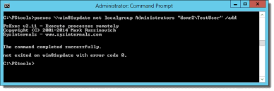 Add A User To The Local Administrators Group On A Remote Computer 4sysops