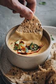Vegan Queso Recipe Vegan Queso Vegan Dip Recipes Vegan Dishes