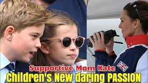 Princess of Wales spotted supporting Prince George and Princess Charlotte's  new daring passion