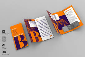 Trifold Brochure Mockup In 2020 Trifold Brochure Brochure Mockup