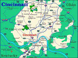Greater Cincinnati Map Parking