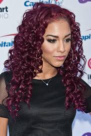 All of the materials used in wigs are of the highest quality, various kinds, colors, hairstyles can be chosen by customers. Natalie La Rose Curly Burgundy Afro Barrel Curls Hairstyle Steal Her Style
