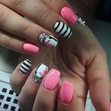 Because of her, the color combination was 30 of the best pop emo nail art designs with black and pink motif are currently lined up for you guys below. 60 Breathtaking Black White Nail Designs For Glamour Girls