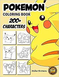 Dragonite coloring pages are a fun way for kids of all ages to develop creativity, focus, motor skills and color recognition. Pokemon Coloring Book 200 Pokemon Characters Pikachu Dragonite Charmander Eevee Squirtle Bulbasaur Coloring Pages Coloring Book For Kids Pokemon Coloring Pages Unofficial Publication Mike Brown Amazon Es Libros