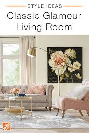 A Regal Tufted Sofa Is A Great Way To Add Instant Classic Glam To Your Living Room The Addition Of Nailh Glamour Living Room Living Room Formal Living Rooms