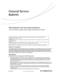 General Service Bulletin Trane Com Pages 1 16 Text