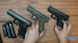 Glock Comparison G17 G19 G26