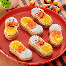 Halloween nutter butter cookies are delicious and adorable! Nutter Butter Funny Face Candy Corn Cookies Snackworks Us