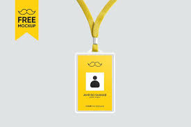 Download Free Id Card Mockup Psd Template Id Card Template Free Mockup Psd Templates