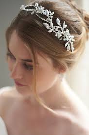 Wedding Headband Allura Is Hand Crafted With Shimmering Crystals Dainty Pearls And Rhinestone Hair Accessory Bridal Hair Accessories Wedding Hair Accessories