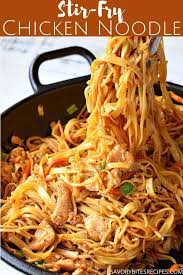 Make This Spicy Chicken Noodle Stir Fry Recipe Chicken Stir Fry With Noodles Recipes Spicy Chicken Noodles