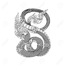 Just name it, you will get it. Thai Naga Isolate Vector Line Thai Is Thailand Style And Tattoo Royalty Free Cliparts Vectors And Stock Illustration Image 134668218