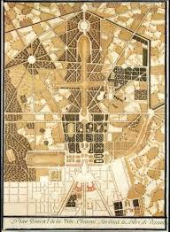 Map Of Versailles Early 18th C Cartography Map Art Projects Urban Mapping
