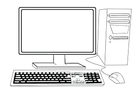 Computer Coloring Pages Best Coloring Pages For Kids